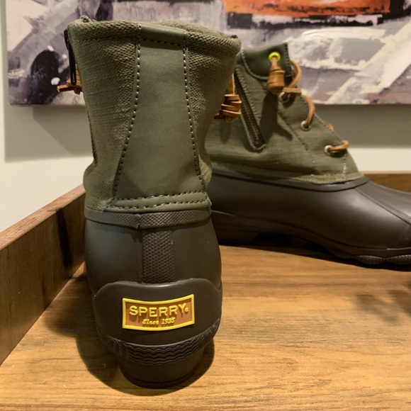 SPERRY TOP-SIDER SALTWATER DUCK BOOTS - Picture 6 of 9